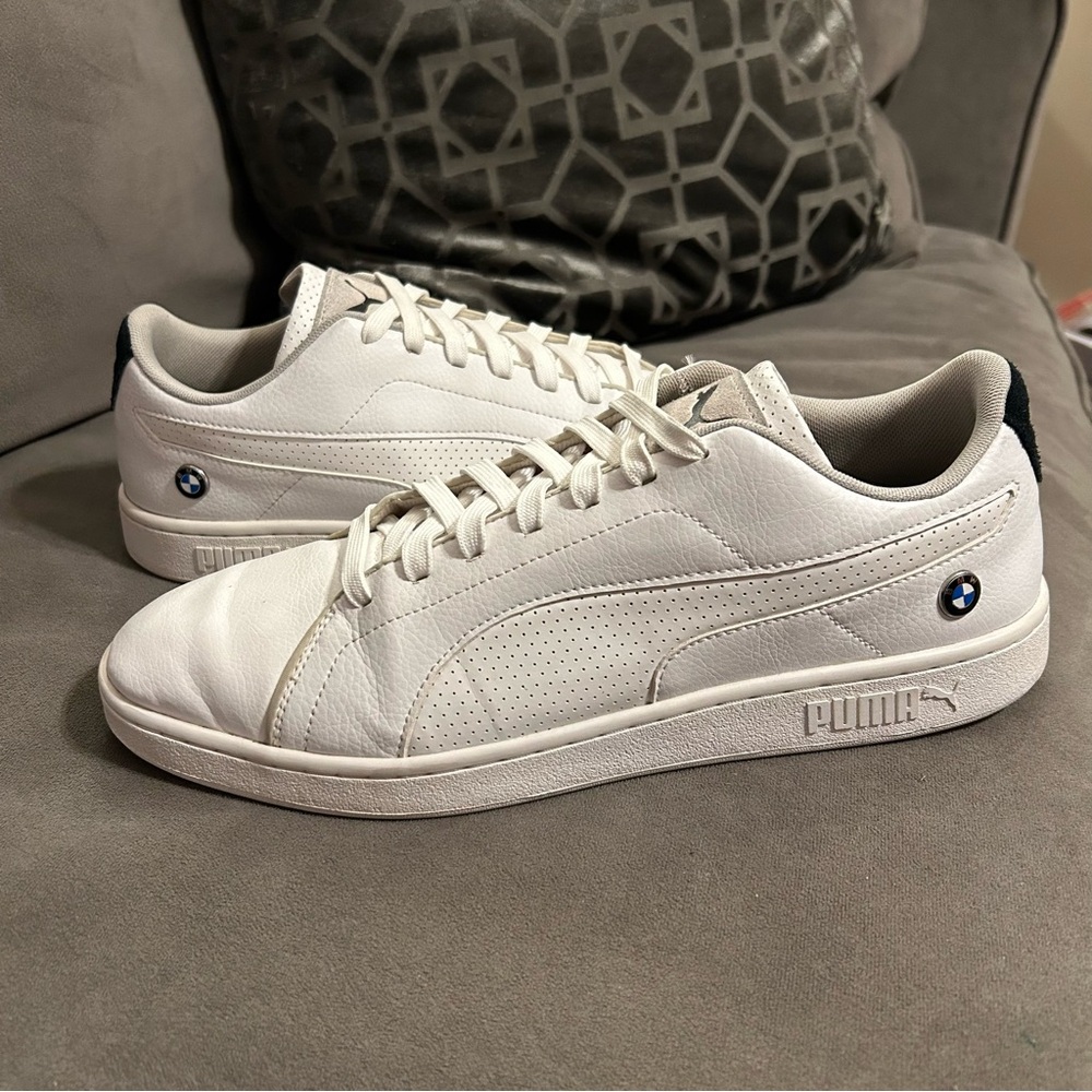 PUMA BMW MMS Smash V2 Men's Moto-Inspired Sneakers Size 11